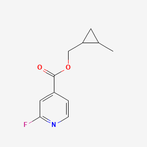 (2-Methylcyclopropyl)methyl 2-fluoropyridine-4-carboxylate
