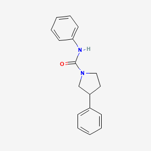 molecular formula C17H18N2O B2370695 N,3-diphenyl-1-pyrrolidinecarboxamide CAS No. 31079-68-2