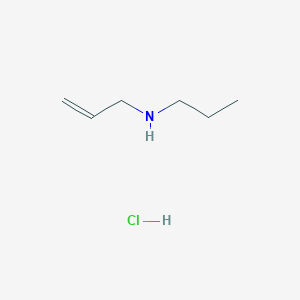 molecular formula C6H14ClN B2370698 N-Propyl-2-propen-1-amine hydrochloride CAS No. 5666-21-7; 65512-41-6