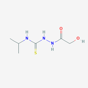2-(hydroxyacetyl)-N-(propan-2-yl)hydrazinecarbothioamide