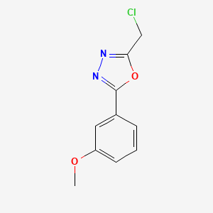 2-(Chloromethyl)-5-(3-methoxyphenyl)-1,3,4-oxadiazole