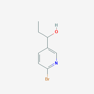 B2370862 1-(6-Bromopyridin-3-yl)propan-1-ol CAS No. 1194020-08-0