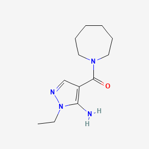 4-(Azepan-1-ylcarbonyl)-1-ethyl-1H-pyrazol-5-amine