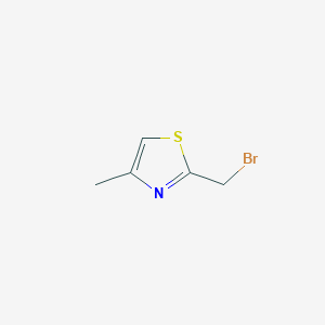 molecular formula C5H6BrNS B2371050 2-(溴甲基)-4-甲基-1,3-噻唑 CAS No. 913073-81-1