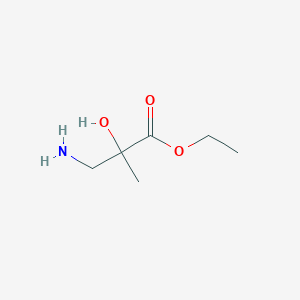 Ethyl 3-amino-2-hydroxy-2-methylpropanoate