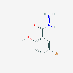 molecular formula C8H9BrN2O2 B2371138 5-溴-2-甲氧基苯甲酰肼 CAS No. 24123-34-0