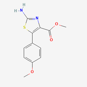 Methyl 2-amino-5-(4-methoxyphenyl)-1,3-thiazole-4-carboxylate