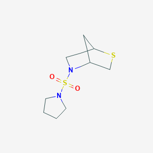 5-(Pyrrolidin-1-ylsulfonyl)-2-thia-5-azabicyclo[2.2.1]heptane