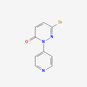 6-Bromo-2-(pyridin-4-yl)pyridazin-3(2H)-one