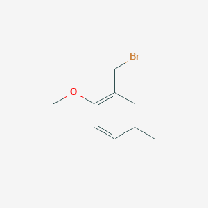 molecular formula C9H11BrO B2371470 2-(Bromomethyl)-4-methylanisole CAS No. 911060-76-9