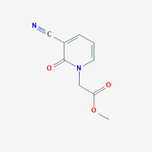 methyl 2-[3-cyano-2-oxo-1(2H)-pyridinyl]acetate