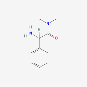 molecular formula C10H14N2O B2371728 2-aMino-N,N-diMethyl-2-phenylacetaMide CAS No. 1161012-23-2; 1214036-19-7; 149865-91-8