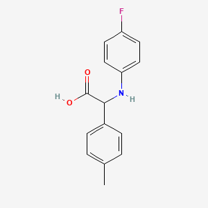 (4-Fluoro-phenylamino)-p-tolyl-acetic acid