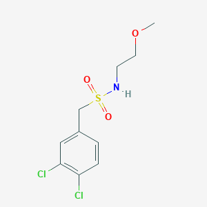 1-(3,4-dichlorophenyl)-N-(2-methoxyethyl)methanesulfonamide