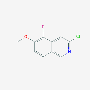 3-Chloro-5-fluoro-6-methoxyisoquinoline