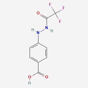 4-[2-(Trifluoroacetyl)hydrazino]benzoic acid