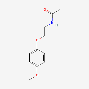 molecular formula C11H15NO3 B2371923 N-[2-(4-methoxyphenoxy)ethyl]acetamide CAS No. 540512-00-3