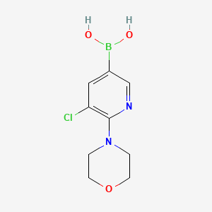5-Chloro-6-morpholinopyridine-3-boronic acid