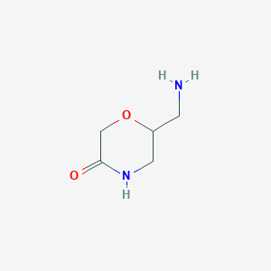 6-(Aminomethyl)morpholin-3-one
