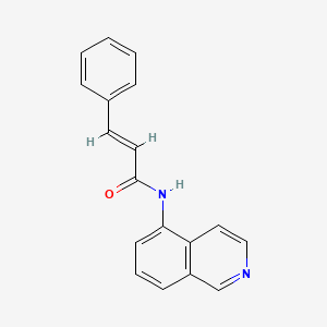 N-Isoquinolin-5-yl-3-phenyl-acrylamide