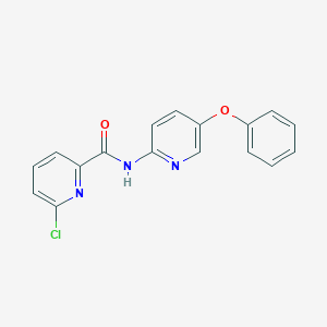 6-Chloro-N-(5-phenoxypyridin-2-yl)pyridine-2-carboxamide