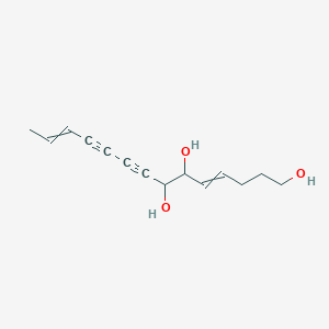 molecular formula C9H11NO3 B237213 Lobetyol CAS No. 136171-87-4