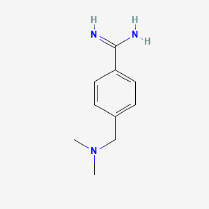 4-[(Dimethylamino)methyl]benzene-1-carboximidamide