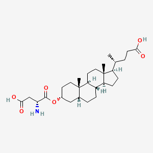 molecular formula C28H45NO6 B2372250 α-2,3-唾液酸转移酶-IN-1 CAS No. 881179-06-2