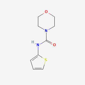 molecular formula C9H12N2O2S B2372268 N-(thiophen-2-yl)morpholine-4-carboxamide CAS No. 74729-72-9