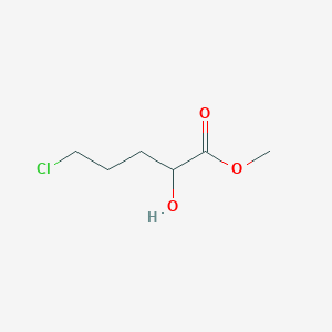 molecular formula C6H11ClO3 B2372346 Methyl 5-chloro-2-hydroxypentanoate CAS No. 1314911-55-1