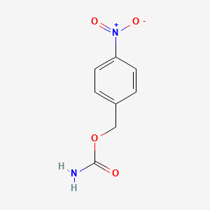 molecular formula C8H8N2O4 B2372363 4-Nitrobenzyl carbamate CAS No. 32339-07-4