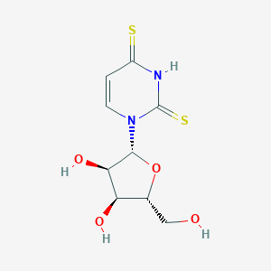 molecular formula C9H12N2O4S2 B023725 2,4-二硫尿苷 CAS No. 13239-96-8