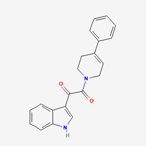 molecular formula C21H18N2O2 B2372615 CHEMBL1390649 CAS No. 18272-10-1