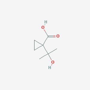 Cyclopropanecarboxylic acid, 1-(1-hydroxy-1-methylethyl)-
