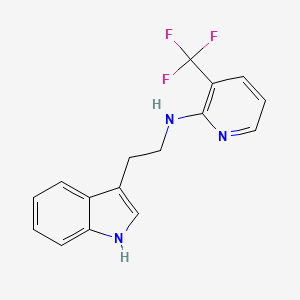 N-[2-(1H-indol-3-yl)ethyl]-3-(trifluoromethyl)-2-pyridinamine