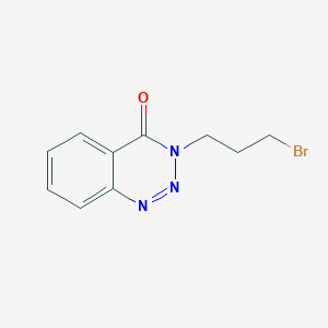 3-(3-bromopropyl)-1,2,3-benzotriazin-4(3H)-one
