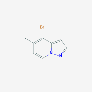 molecular formula C8H7BrN2 B2372839 4-Bromo-5-methylpyrazolo[1,5-a]pyridine CAS No. 1345121-29-0