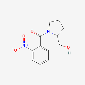 [1-(2-Nitrobenzoyl)pyrrolidin-2-yl]methanol