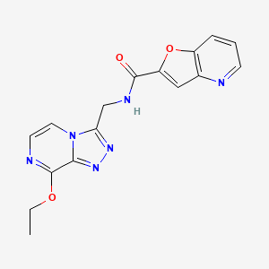 N-((8-ethoxy-[1,2,4]triazolo[4,3-a]pyrazin-3-yl)methyl)furo[3,2-b]pyridine-2-carboxamide