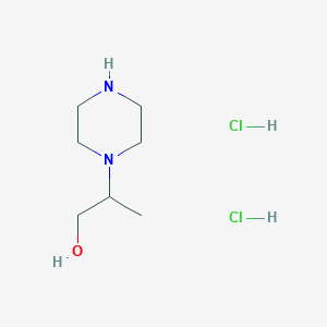 2-(Piperazin-1-yl)propan-1-ol dihydrochloride