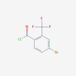 4-Bromo-2-(trifluoromethyl)benzoyl Chloride