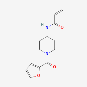 N-[1-(Furan-2-carbonyl)piperidin-4-yl]prop-2-enamide