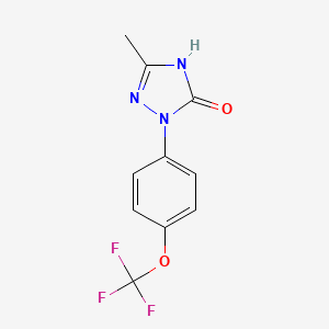 5-methyl-2-(4-trifluoromethoxyphenyl)-3(2H,4H)-1,2,4-triazolone