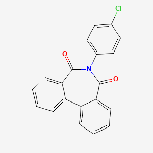 6-(4-Chlorophenyl)benzo[d][2]benzazepine-5,7-dione