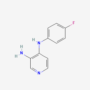 4-N-(4-fluorophenyl)pyridine-3,4-diamine