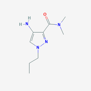 4-Amino-N,N-dimethyl-1-propyl-1H-pyrazole-3-carboxamide