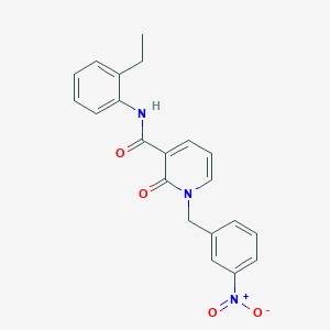 N-(2-ethylphenyl)-1-(3-nitrobenzyl)-2-oxo-1,2-dihydropyridine-3-carboxamide