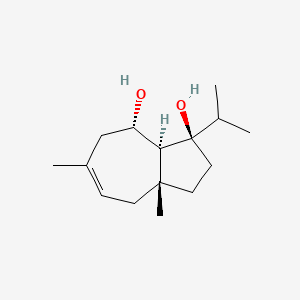 molecular formula C15H26O2 B2373286 Jaeschkeanadiol CAS No. 41690-67-9