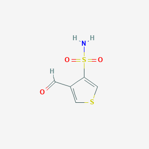 4-Formylthiophene-3-sulfonamide