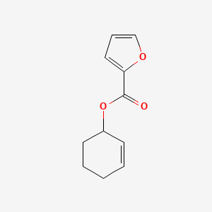 molecular formula C11H12O3 B2373432 Cyclohex-2-en-1-yl furan-2-carboxylate CAS No. 1345403-84-0